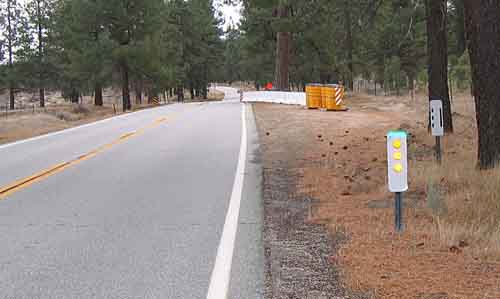 Garner Valley culvert project in progress