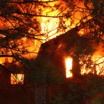 Howland home burns