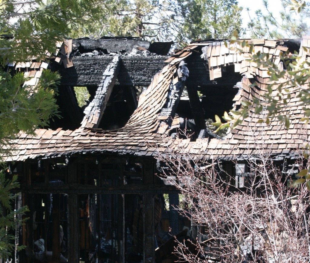 Structure Fire Idyllwild Day after the fire - Idyllwild Town Crier