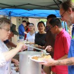 Rotary’s annual barbecue draws a crowd