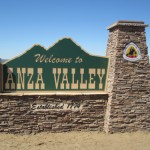 Anza Valley monument complete