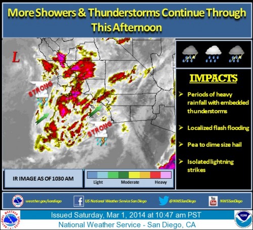 Map courtesy of National Weather Service
