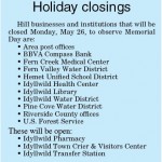 Holiday Closings