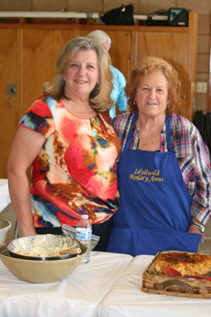 The Rotary Ann’s hosted their annual potluck luncheon at the Idyllwild Fire Department on Thursday, May 29. The luncheon is hosted to thank the many service organizations on the Hill.      Photo by Jay Pentrack