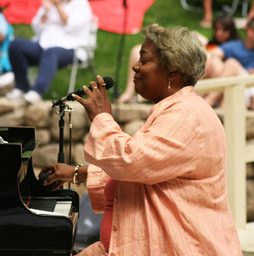 Yve Evans, shown performing at Jazz in the Pines, takes the stage next Thursday for the Idyllwild Summer Concert Series.        File photo 