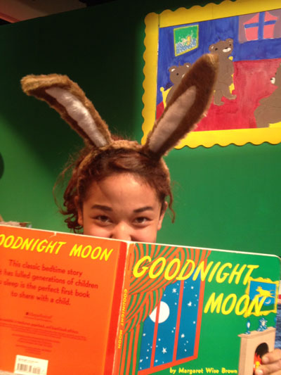 Maria Perez plays Bunny in the Hemet High School production of “Goodnight Moon.”  Photo by Bret CherlanD