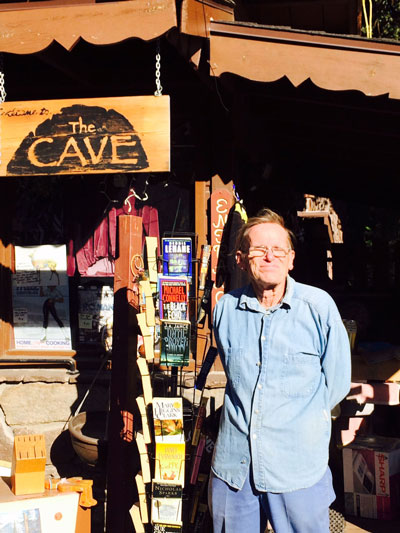 Steve Moulton at the Cave. Photo by Marshall Smith 