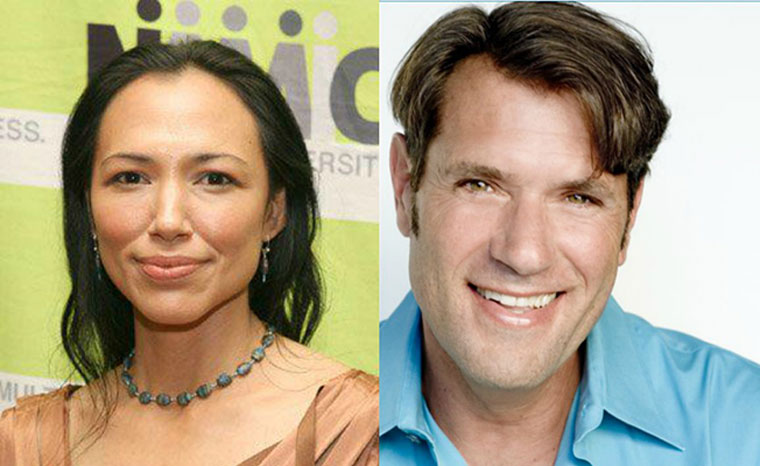 Among the cast for “Ron and Laura Take Back America” are Golden Globe Best Actress Nominee Irene Bedard and TV actor Jim J. Bullock.  Photo courtesy of Janice Markham