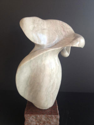 “Womanly Splendor,” one of two award-winning sculptures by Idyllwild artist Karla Leopold. Photo courtesy Karla Leopold 