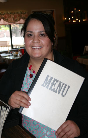 Carol Martinez, new co-owner, along with husband Juan, of Arribas Mexican Restaurant. Photo by Marshall Smith