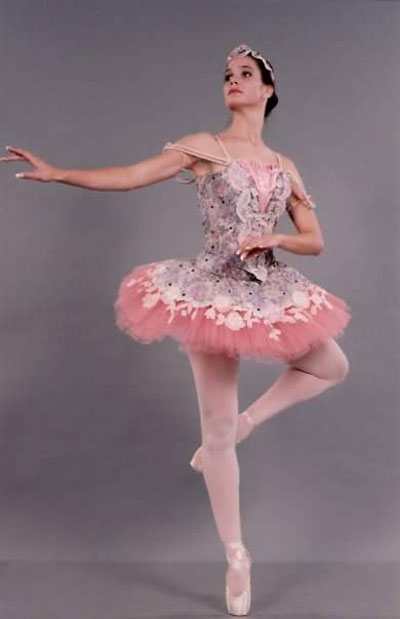 Hallburn, at 15, in a performance of “The Nutcracker.” Photo courtesy Samantha Hallburn 