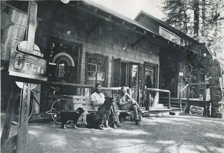In Idyllwild, rustic shops — many featuring simple handcrafts — appealed to visitors in the early 1970s. File photo