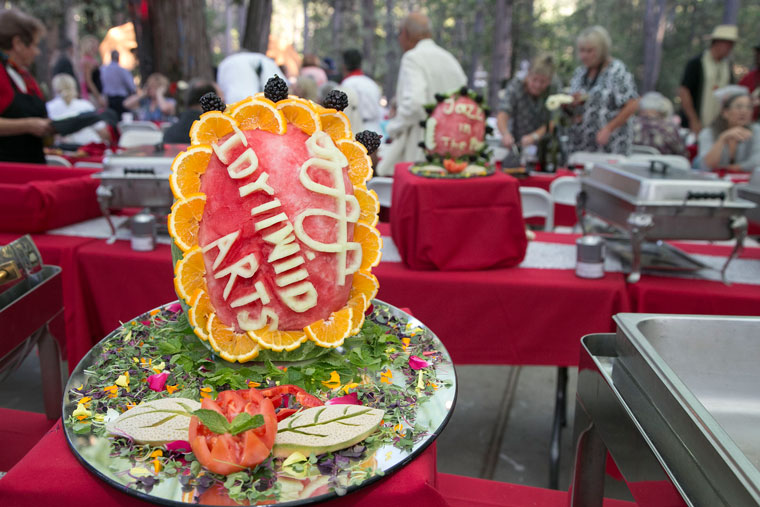 Idyllwild Arts decorations graced the tables during the annual Patrons Dinner at Idyllwild Arts in the French Quarter Friday night.Photos by Jenny Kirchner 