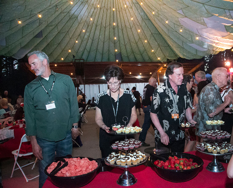 The dessert table was a hit during the annual Patrons Dinner at Idyllwild Arts Friday night.Photo by Jenny Kirchner 