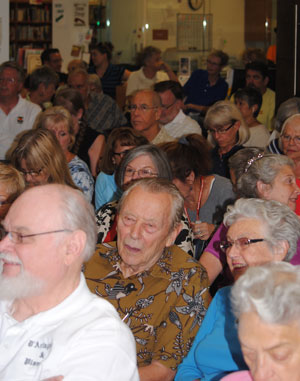 More than 125 people filled the Idyllwlld Library on Tuesday, Sept. 1. They attended the Mountain Disaster Preparedness group’s El Niño and Hill event to learn more about the approaching weather condition and ways to prepare.