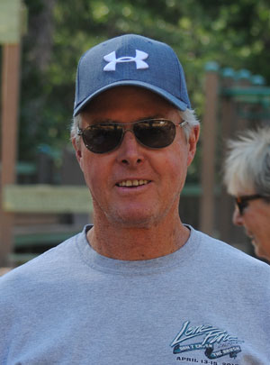 Barry Wallace, former national champion, has organized pickleball play on the Hill. Every Wednesday, Saturday and Sunday mornings, players meet at the pickleball courts at the Idyllwild Community Center site.Photo by JP Crumrine 