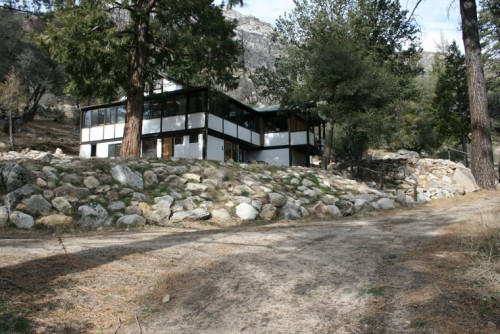 Tons of mud and debris were used to elevate the “yard” of one of the center buildings about 4 feet, fortified with rocks carried by the floods that followed the Mountain Fire of 2013. With the elevated “yard,” the building is better prepared to withstand future major flooding. “We prioritized protecting the center’s buildings at the expense of the roads,” said Abbot Tenshin Fletcher, Roshi.Photos by Marshall Smith 