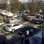 Snow visitor traffic tests local infrastructure