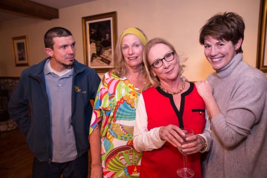 The Idyllwild Actors Theatre presented a reading of Jon Robin Baitz’s “Other Desert Cities” last weekend at the Rainbow Inn. The cast included (from left) Jacob Teel, Jeri Greene, Suzanne Avalon and Meg Wolfe. Not shown, but a member of this performance, was Howard Shangraw.Photo by Peter Szabadi 