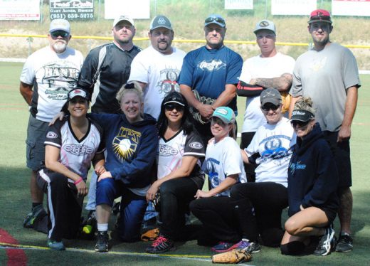 LPS was the runner up in the 8th Annual Jimmy Campbell Softball Tournament. Here are the team members, (kneeling from left) Irene Holland, Renee Smith, April Burt, Tiffany Pool, George Castmell, and Korri Mathews. Standing in the back (from left) are Billy (T) Tobias, Mike Morris, Brian Stockfish, Josh Medeiros, Chris Juhl, and Rory Pool.Photos by J P Crumrine 