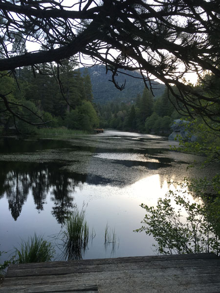 A recent morning view at Lake Fulmor. Photo by Michael Franich 