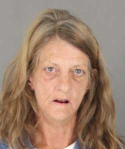 Traci Farley, suspected arsonist. Photo courtesy Riverside County Fire Department