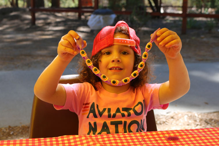 Logan Bakhtiar was one of many attendees to join the Family Fun Day at the Idyllwild Nature Center during Labor Day weekend.Photo by Alan Belanger