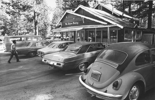 Cars at Alpine Pantry’s new location (now Mile High Café) were proof of the restaurant’s popularity in June 1972.File photo