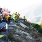 Fatal over-the-side crash on Highway 74