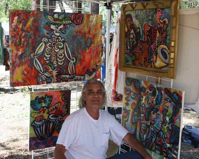 Artist Rob Padilla, ambassador for the arts