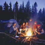 County park campfires