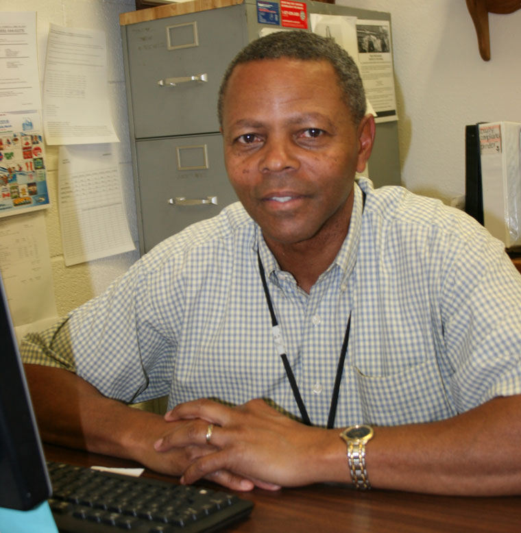 Craig Simmons is officer in charge at Idyllwild Post Office