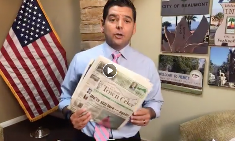 Ruiz, urged by Town Crier, helps end newsprint tariff