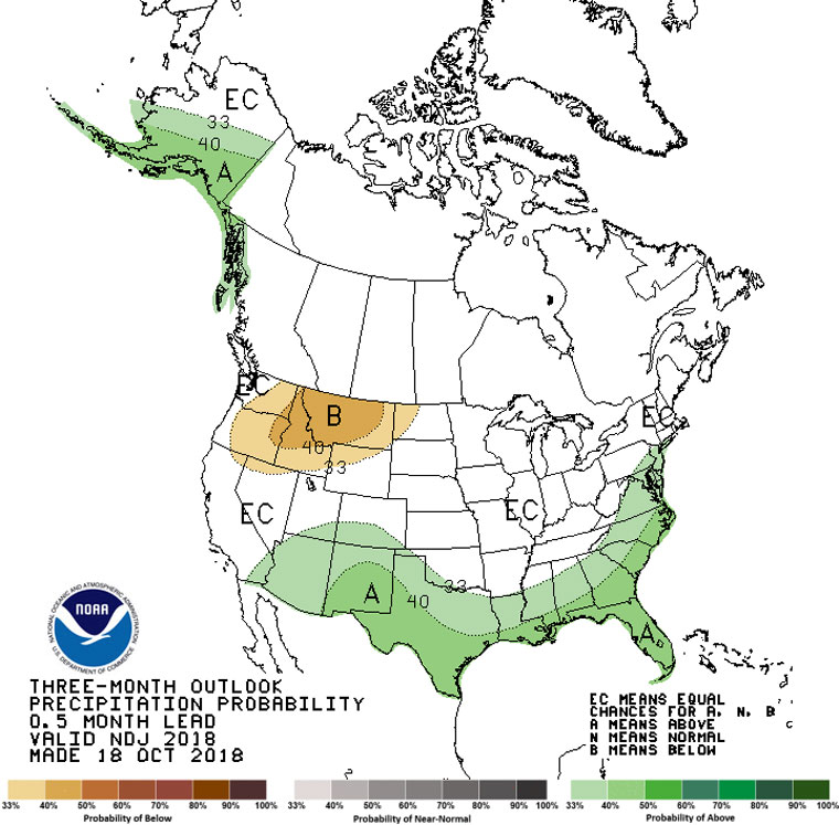 NWS: This winter expect some rain, maybe snow