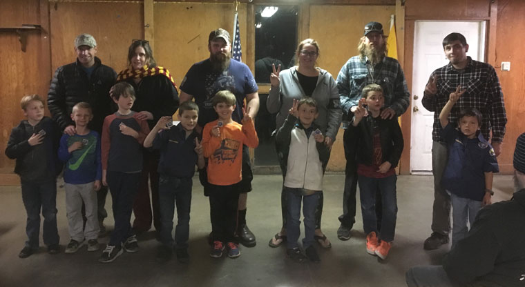 American Legion hosts new Cub Scout pack