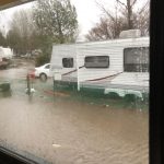 Lake Hemet Campground gets  Valentine’s Day flooding