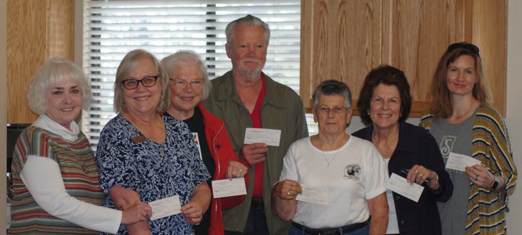 Pine Cove Property Owners donate to several local groups