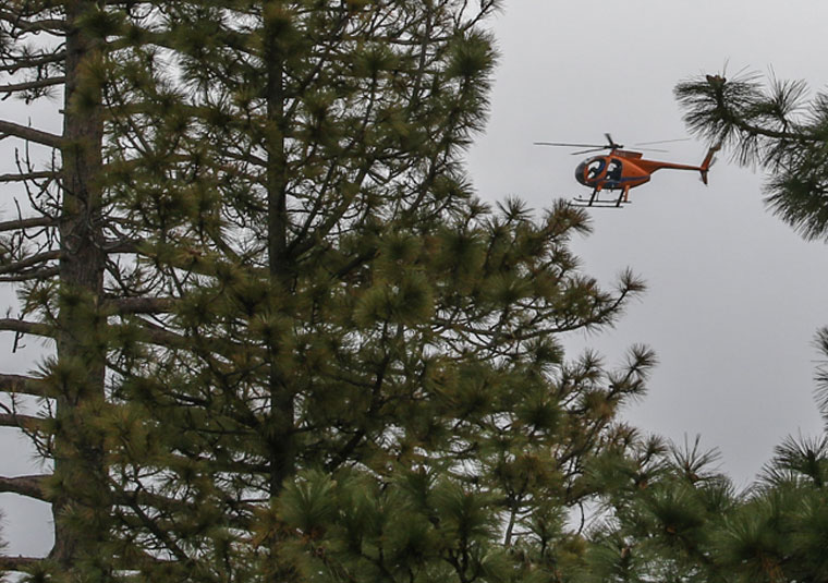 Edison helicopters identify potential  wildfire threats from electric equipment