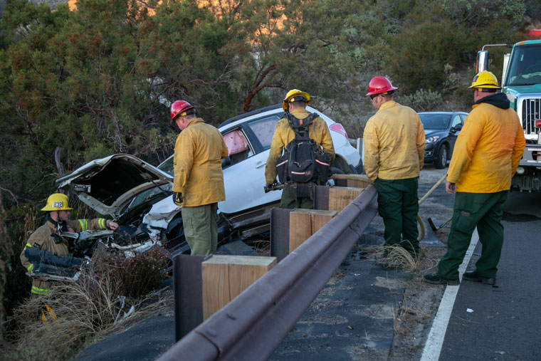 Two collisions on Highway 74 last week