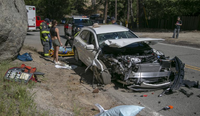 Collision on Highway 243 and Jameson Drive