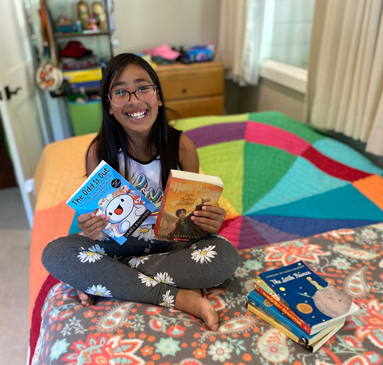 Local girl creates ‘Positively Alexa’ book review channel