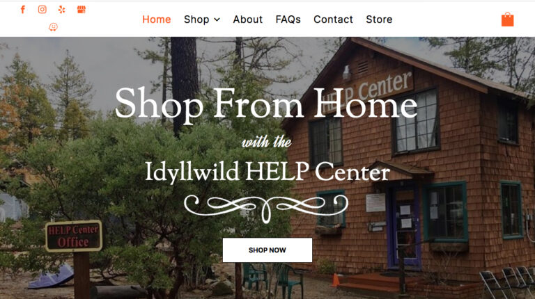 Idyllwild HELP Center launches store