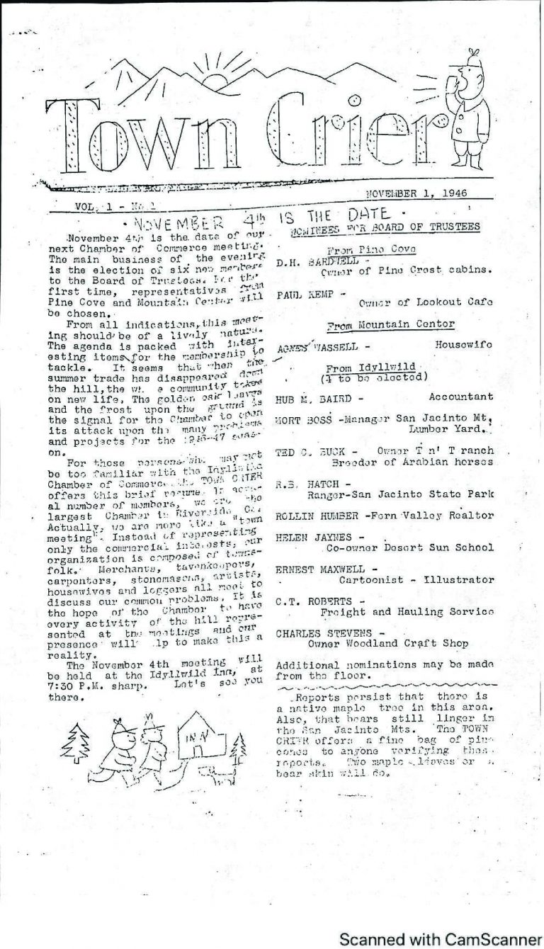 Flashback to the first edition in 1946