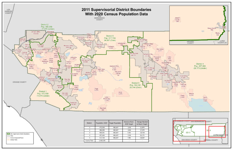 3rd and 5th districts will shrink in redistricting