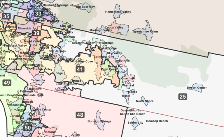 Where Idyllwild lands in state redistricting