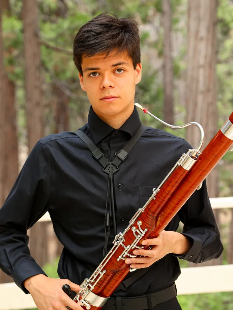 Academy senior bassoonist is a rising star