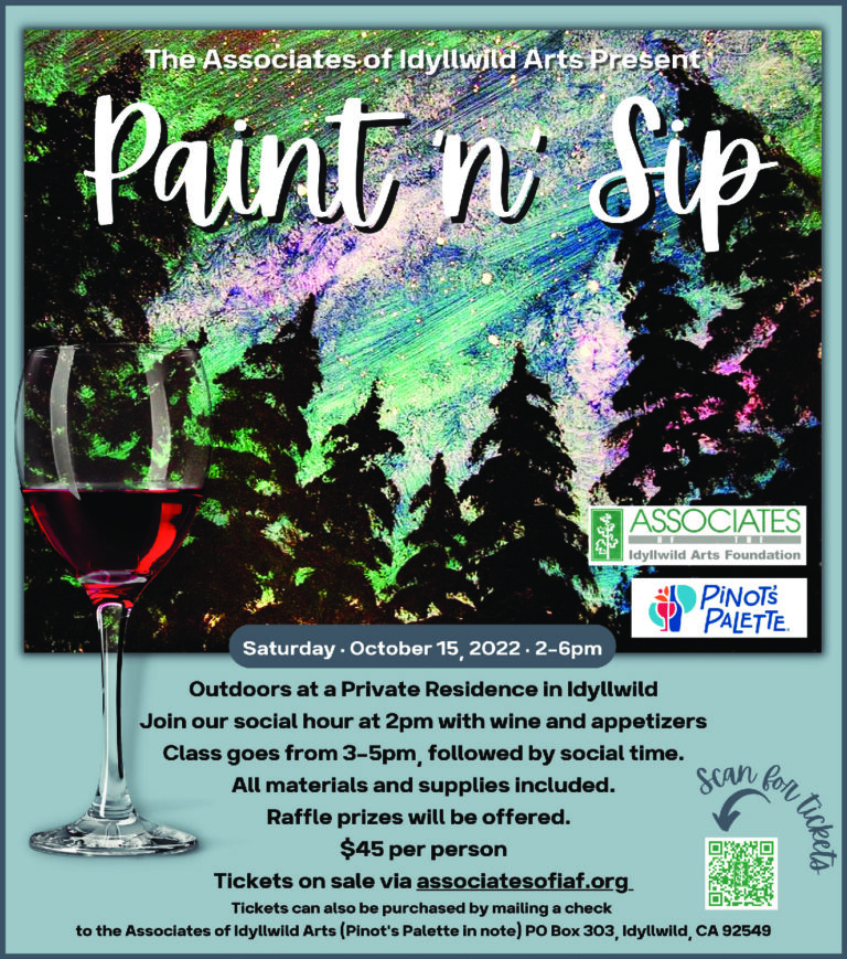 Associates host paint ’n’ sip event Oct. 15