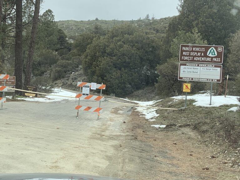 San Bernardino National Forest temporarily closed for public safety