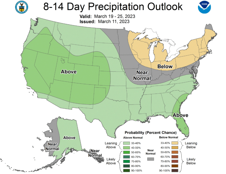 Lots of rain and maybe more in the future