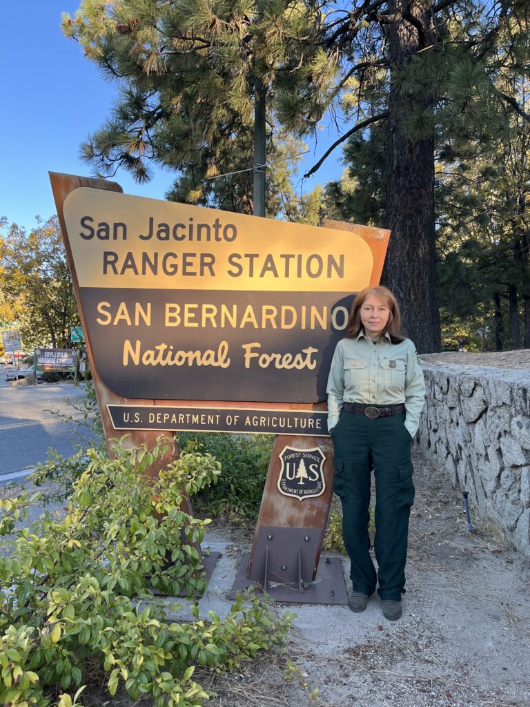 AnnaMarie Santana, new San Jacinto district ranger